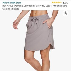 RBX Casual Athletic Skort